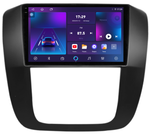 Магнитола для Chevrolet Tahoe 2006-2014 (рамка черная матовая) - Parafar PF041T2LUX1RN2K на Android 13, QLED+2K, ТОП процессор, 4Гб+32Гб, CarPlay, 4G SIM-слот