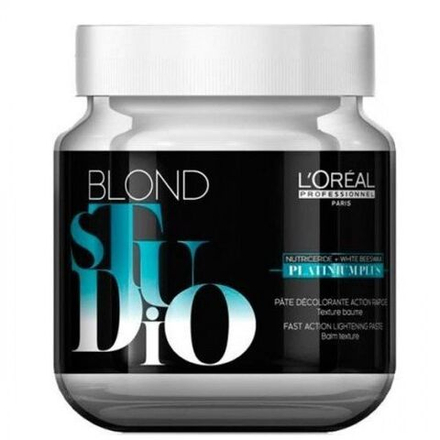 L'Oreal Blond Studio Platinium Plus Обесцвечивающая паста (голубая) 500 ГР