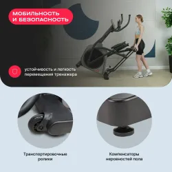 Эллиптический тренажер домашний SVENSSON BODY LABS TITAN FLD