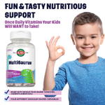 KAL, MultiSaurus, со вкусом ягодного ассорти, 60 жевательных таблеток
