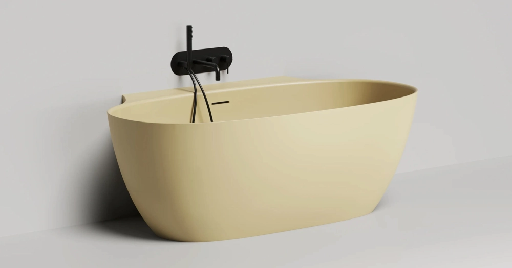 Ванна ALDA WALL 170 матовая покраска по RAL полностью