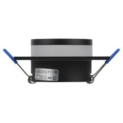 Встраиваемый светильник алюминиевый ЭРА KL88 BK MR16/GU5.3 черный