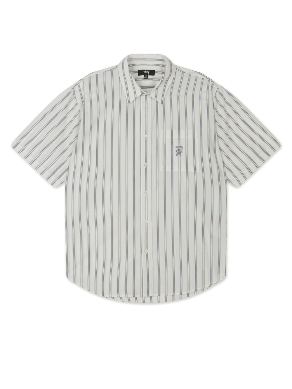 Рубашка Boxy Striped