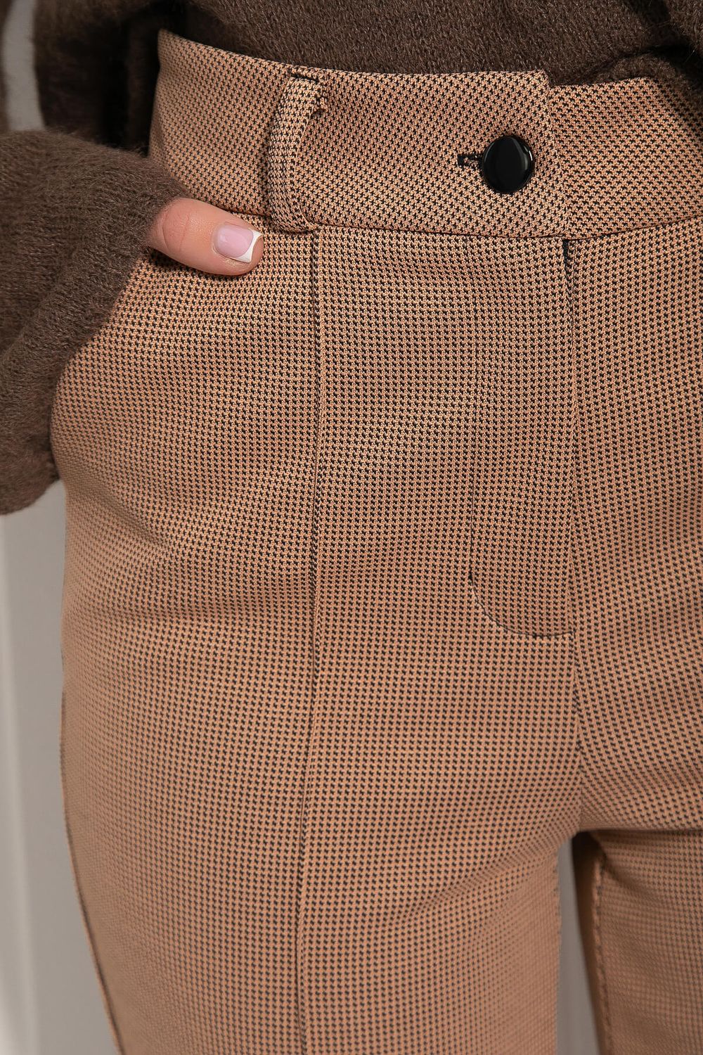 Брюки Тенденция стиля (песочные) Б12686-13 LT Collection