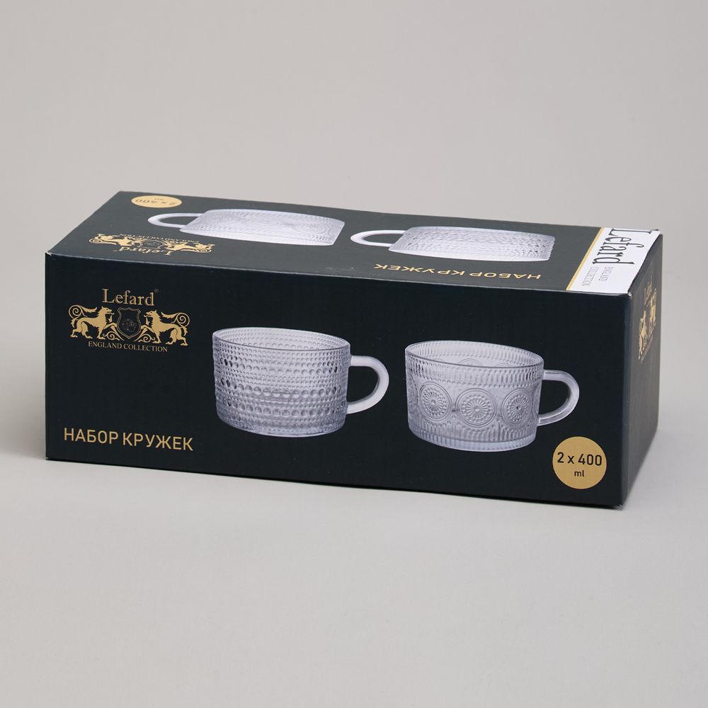 НАБОР КРУЖЕК ИЗ 2-Х ШТ. 400 МЛ