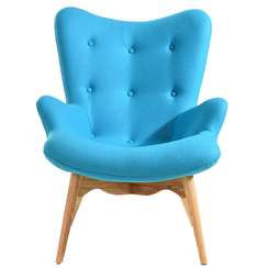 Кресло Contour голубое