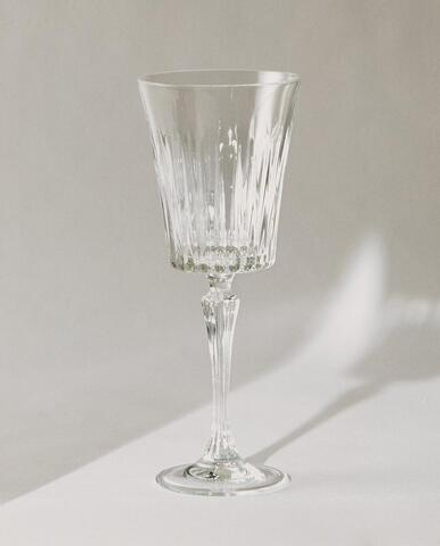 Zara Home бокал из стекла, цвет прозрачный, 21 см · 0247/409