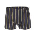 Мужские трусы-боксеры в контрастную полоску (Размер: L) (Цвет: серый)