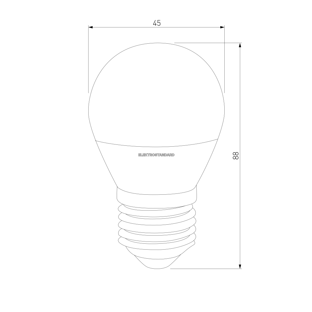 Светодиодная лампа Mini Classic LED 9W 4200K E27 BLE2763
