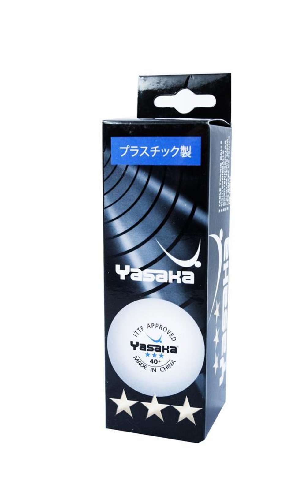 Yasaka 40+ 3*** ITTF (seam) 3-pcs