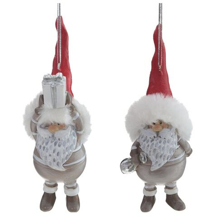GAEM Изделие декоративное подвесное "Дед Мороз", L5 W4 H12 см, 2в.