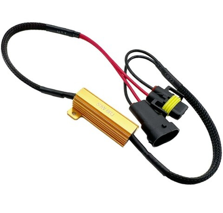 Сопротивление/резистор 50W 6ОM под цоколь H11, 1шт