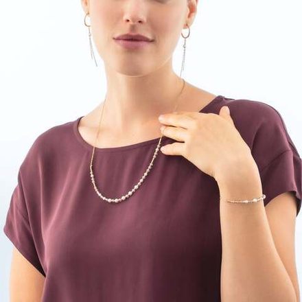 Колье Coeur de Lion Beige-Gold 4310/10-1016