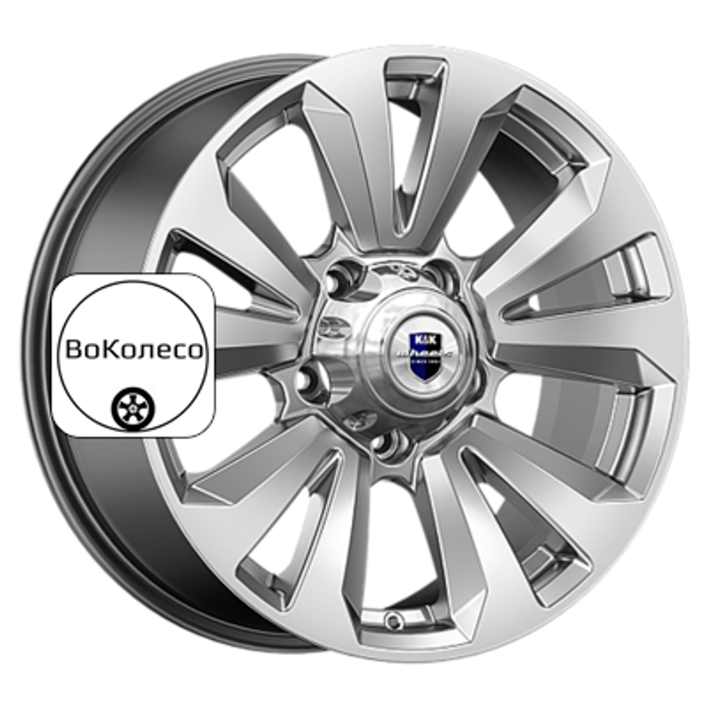 8x18/5x139,7 ET30 D108,5 Ла-Пас (КС897) Дарк платинум K&K