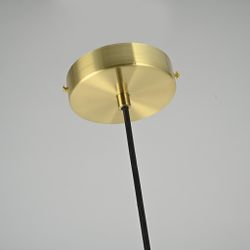 Подвесной светильник RH Utilitaire Disk Shade Pendant Brass