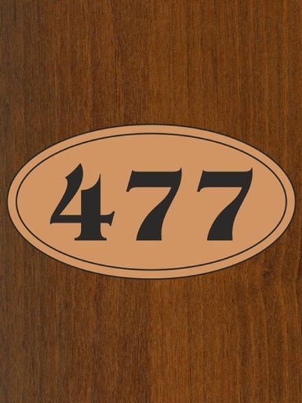 Номерок на дверь ND-09