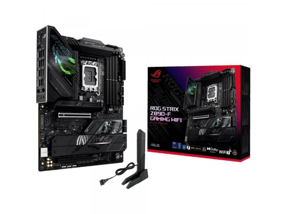 Материнская плата Asus ROG Strix Z890-f Gaming Wifi, Socket LGA 1851, Intel Z890, ATX, RTL [90MB1I40-M0EAY0]