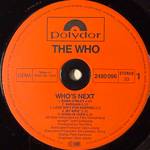 The Who - Who's Next (Германия 1980г.)