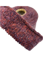 Пряжа на бобине (Италия) 36% хлопок 17% ангора 13% меринос 34% п/а 100г-510м 480г