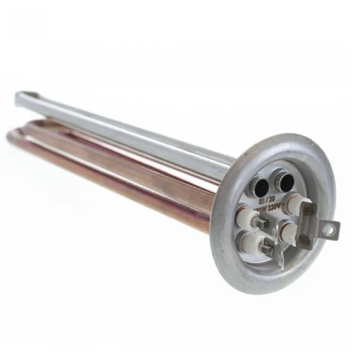 Комплект ТЭН RF 2000W(800+1200), ИТА, медь, Ø64мм, М6, клеммы под винт М4, L250мм, 220V+ прокладка + анод