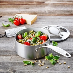 GreenPan Сотейник Venice Pro 16 см 1,5 л evershine светло-серый с крышкой