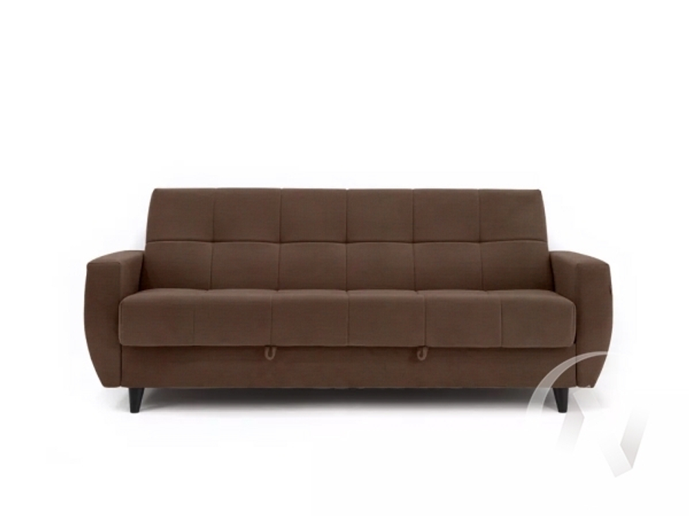 Диван прямой Бетти 2 (БД) Modus 05 (велюр светло-коричневый)