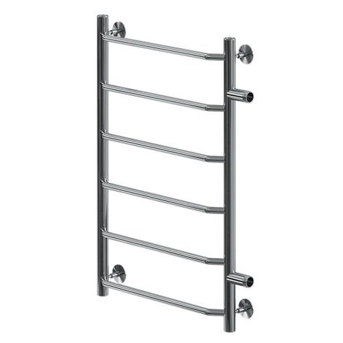 Полотенцесушитель MIXLINE MIRA  80х50х50 (1'' НР, 6 перекладин, боковое подкл) водяной