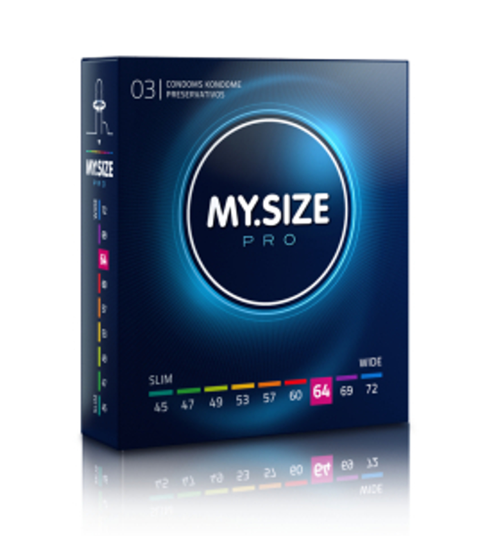 Презервативы MY.SIZE размер 64, 3 шт.