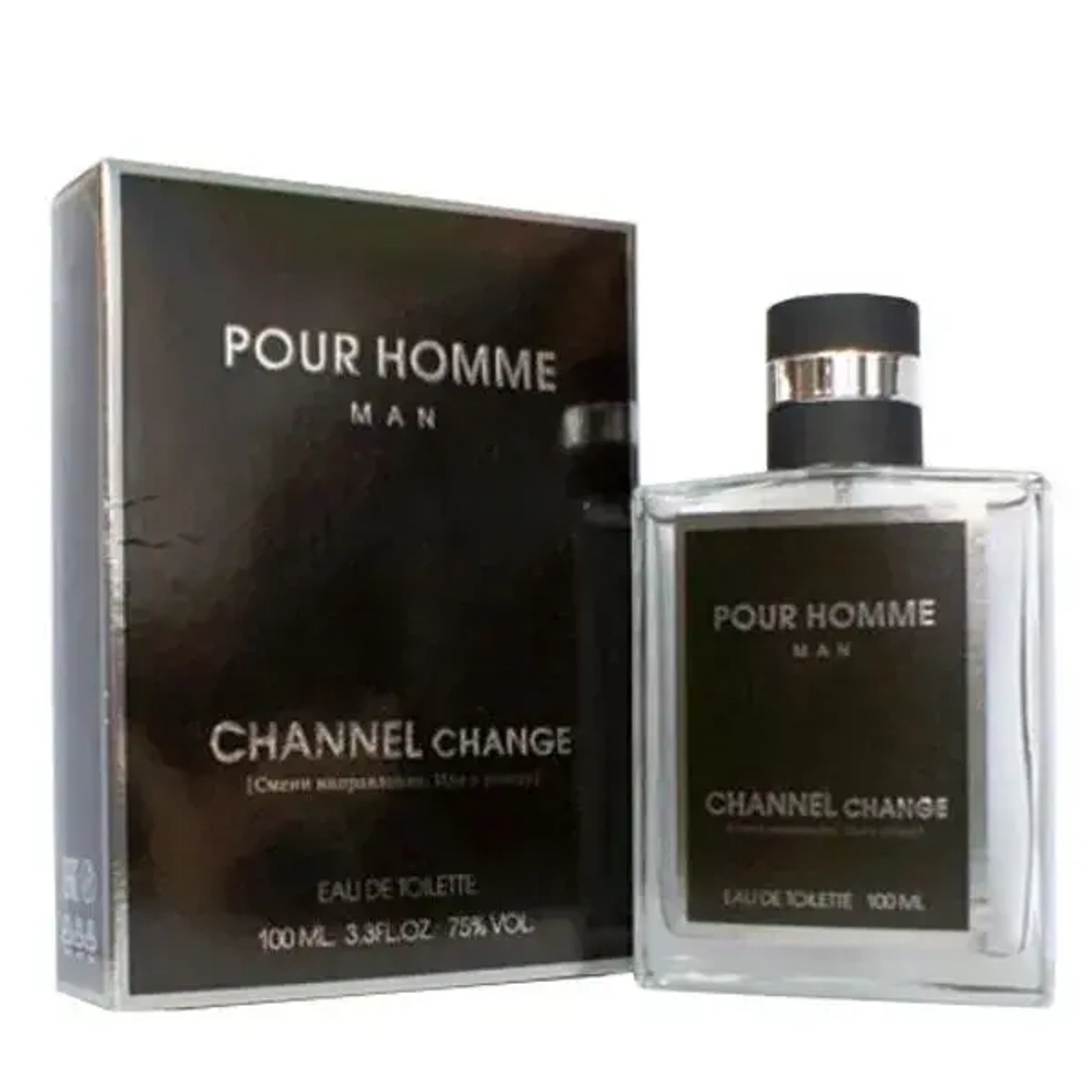 Туалетная вода для мужчин "interCHARM CHANNEL CHANGE POUR HOMME" Россия 100мл