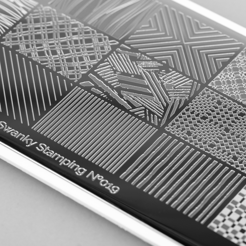 Swanky Stamping Пластина для стемпинга 019.