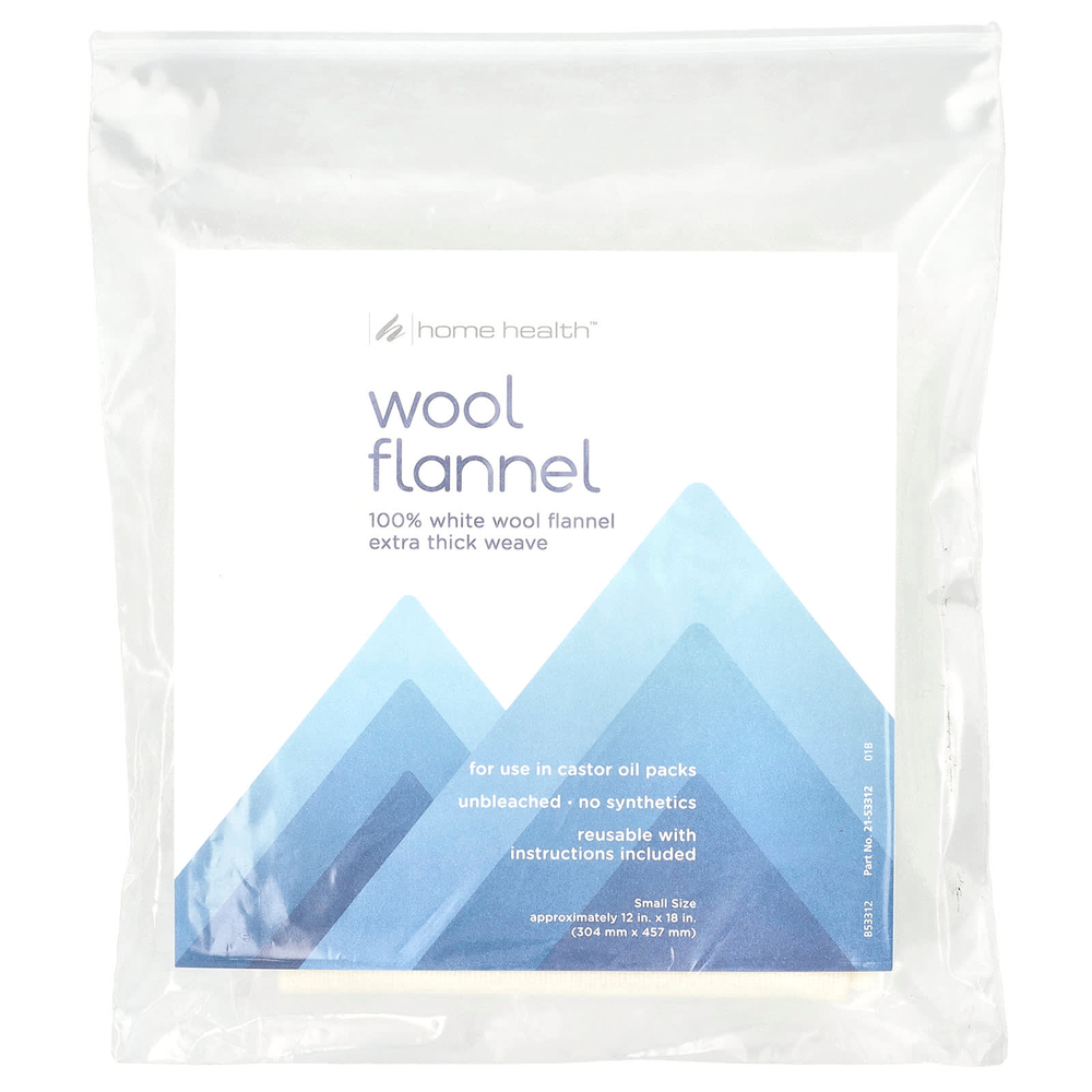 Home Health, Шерстяная фланель, небольшого размера, 1 шт.