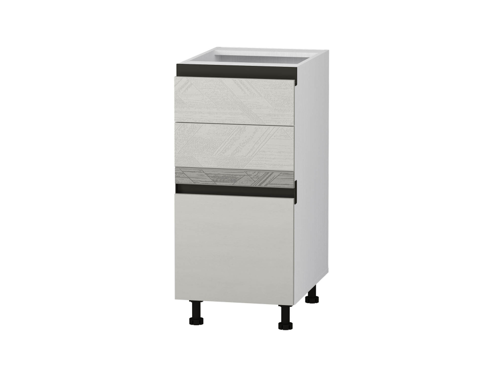 Бостон-104 (Davita)  104.90 Тумба 400мм с ящиками (система Hettich)