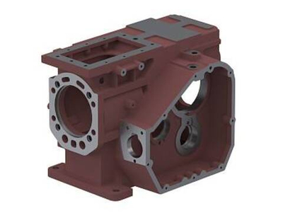 Блок цилиндра двигателя R190 (A63)