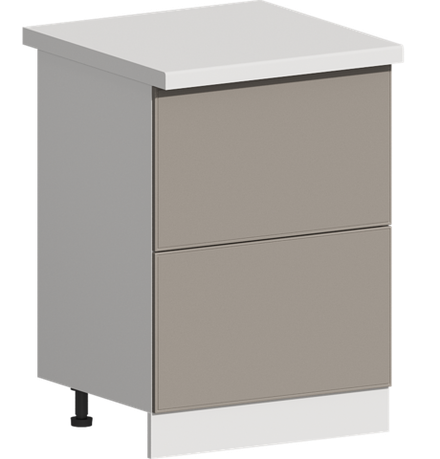 Кухня Модуль ШН2Я 600 Ликата / Грей Софт