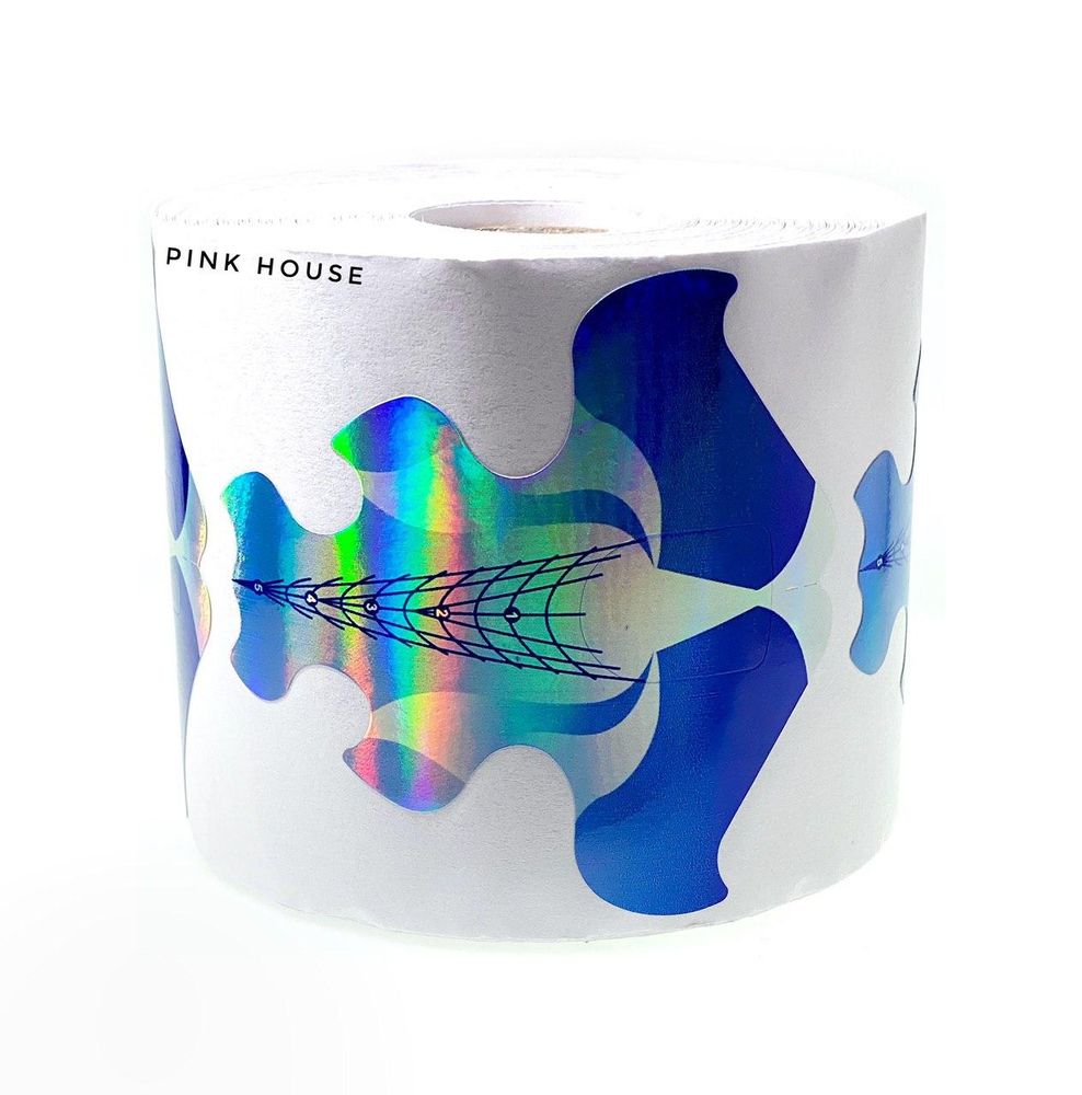 Формы для наращивания ногтей стилет Pink House 100шт