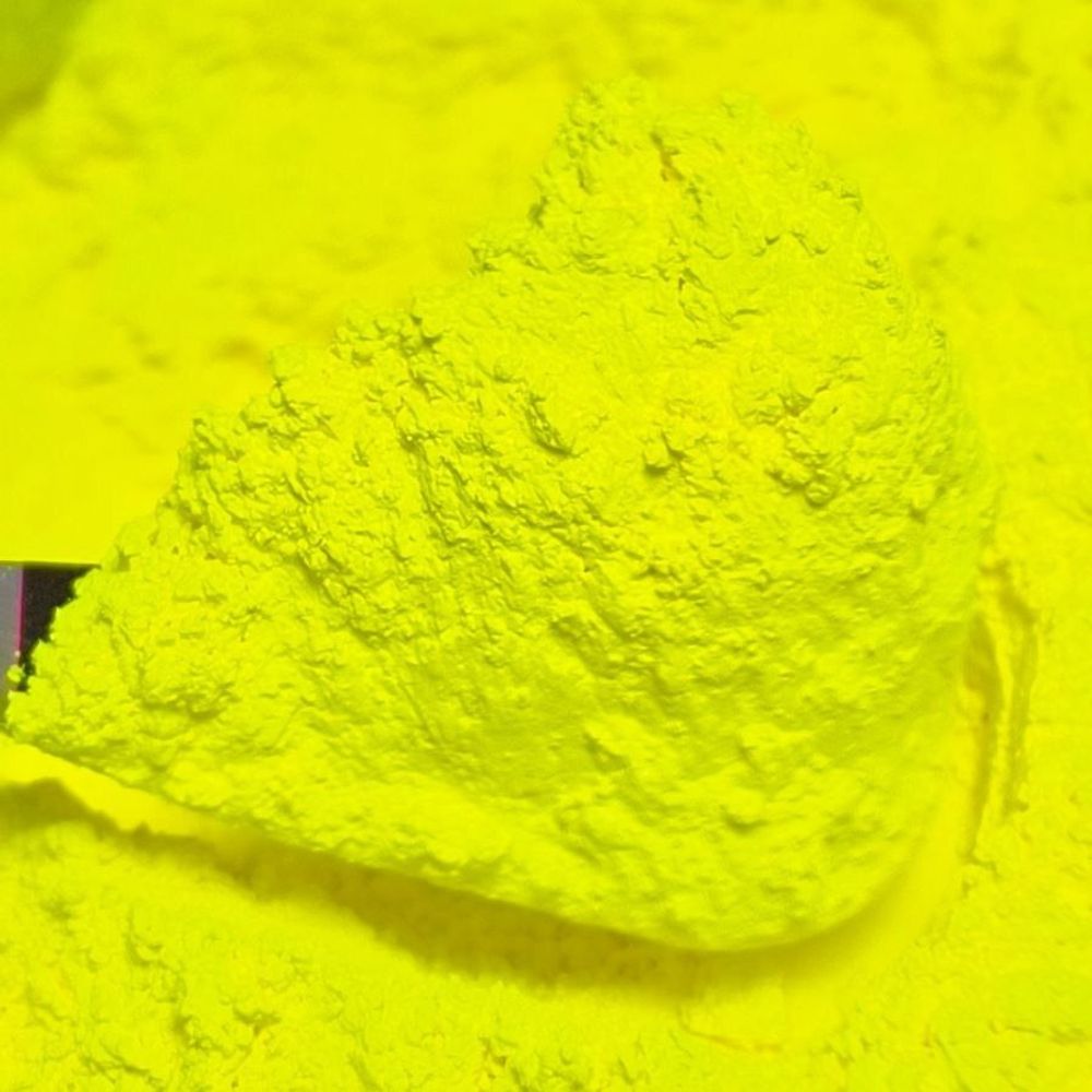 Неоновый флуоресцентный пигмент Жёлтый-лимон 660/2