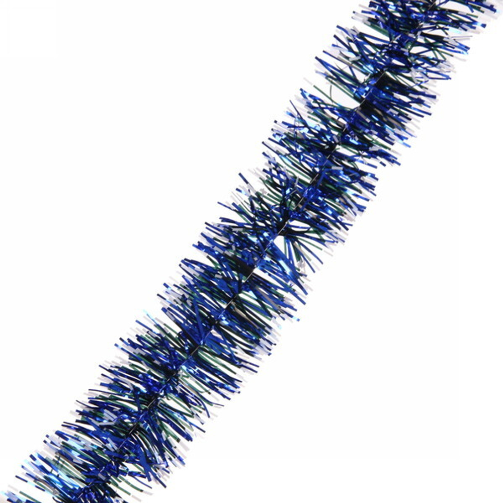 Мишура 2 м 5 см «Метелица», Синий