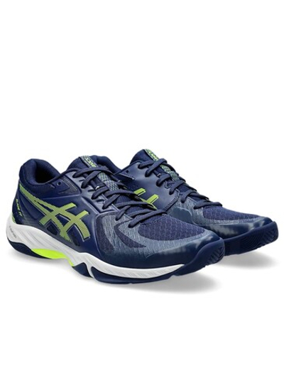 ASICS, BLADE FF, Handball, BLUE EXPANSE/SAFETY YELLOW, MEN, US 9,5 /EUR 43,5 /UK 8,5 /СМ 27,5