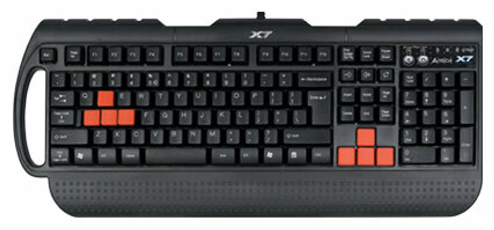 Клавиатура A4 X7-G700 черный PS/2 Multimedia for gamer