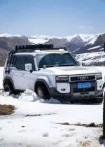 Платформа на крышу с лестницей на Toyota Land Cruiser Prado 250 LC250 Крузак Прадо ящик Маркиза багажник