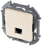 INSPIRIA Розетка RJ45 6 UTP слоновая кость 673831