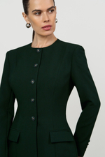 Жакет однобортный