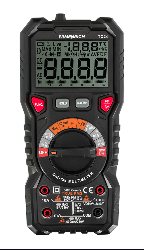 Цифровой мультиметр Ermenrich Zing TC24