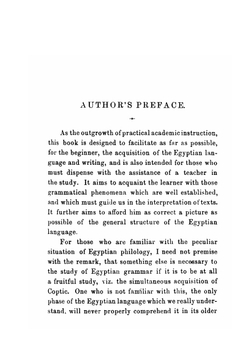 Egyptian grammar. with table of signs, bibliography, exercises for reading and glossary | Adolf Erman