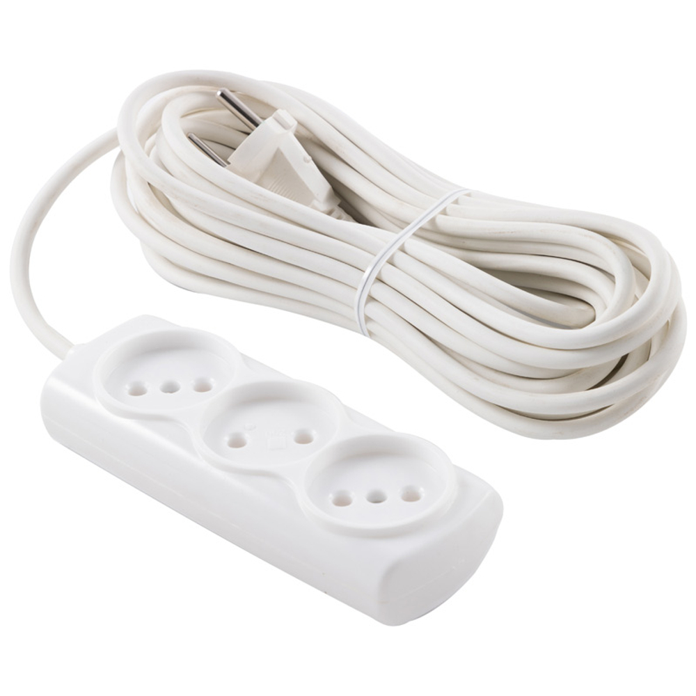 Удлинитель Engy "Премиум" 10м/3роз (ПВС 2х0.75)