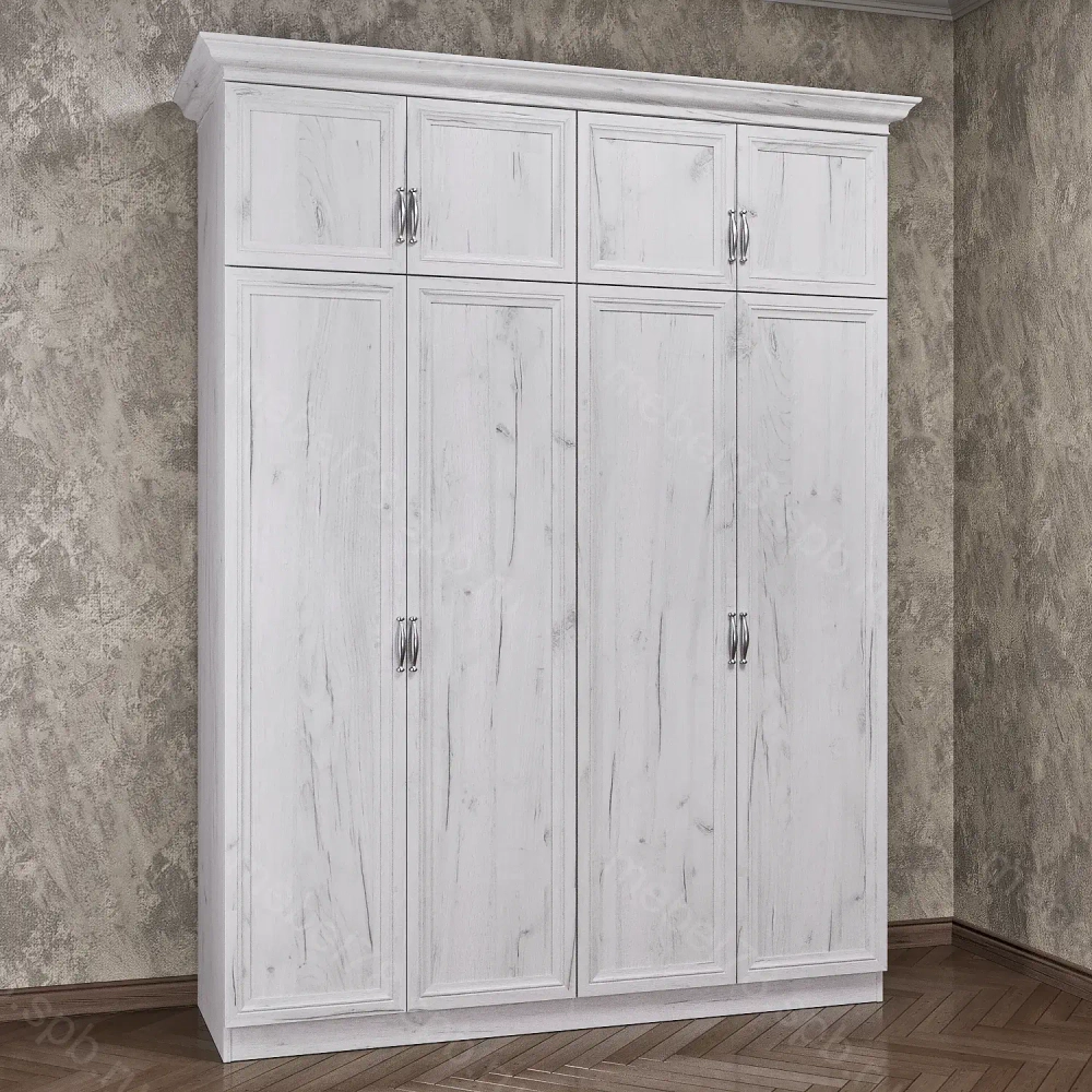 Шкаф распашной с антресолью 4/8