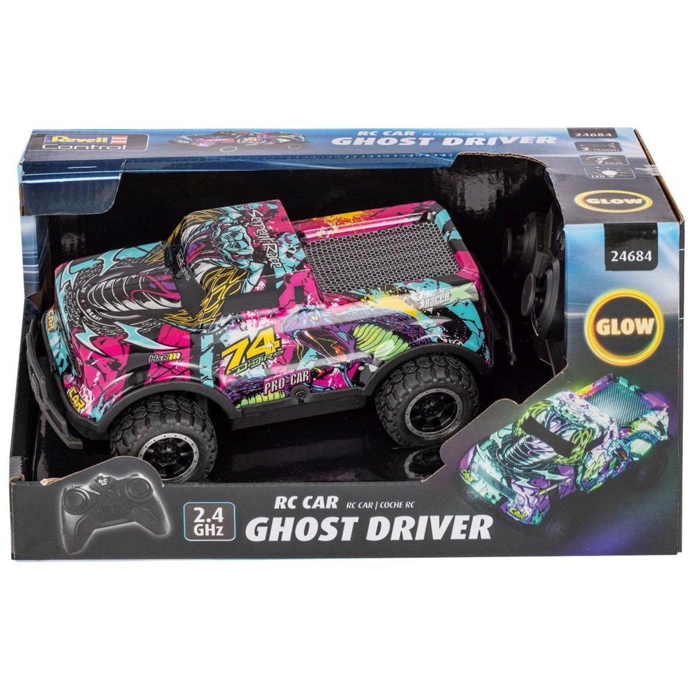Радиоуправляемый трюковой автомобиль Revell Control Ghost Driver 24684 1:22 2,4 ГГц — фото 3