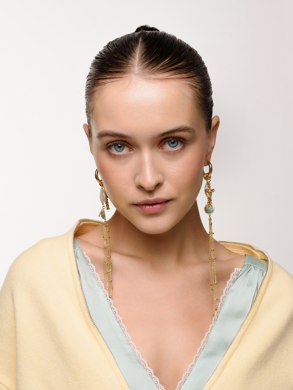 Серьги "Empire" Gold