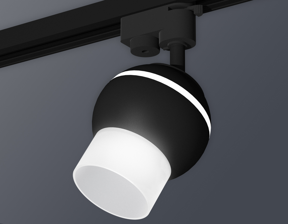 XT1102072 SBK/FR черный песок/белый матовый MR16 GU5.3 LED 3W 4200K (A2521, C1102, N7170)
