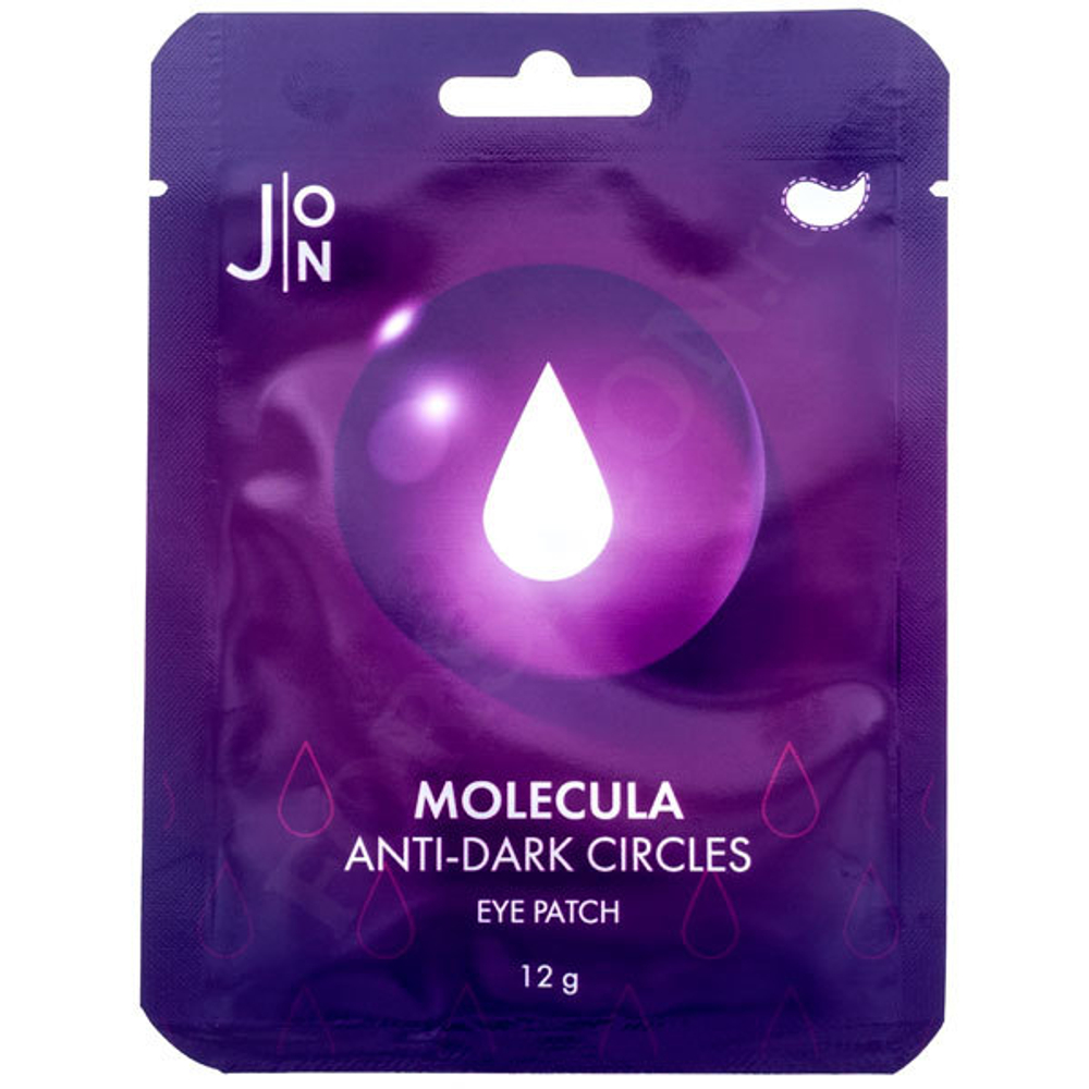 [J:ON] Тканевые патчи для глаз ОСВЕТЛЕНИЕ Molecula Anti-Dark Circles Eye Patch, 1 шт * 12 гр